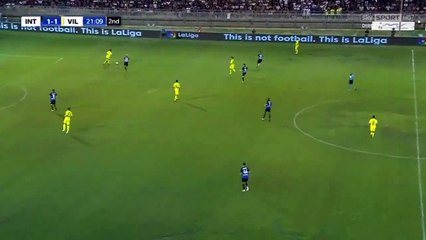 Stevan Jovetic Amazing Goal - Inter vs Villarreal 2-1 06.08.2017 (HD)