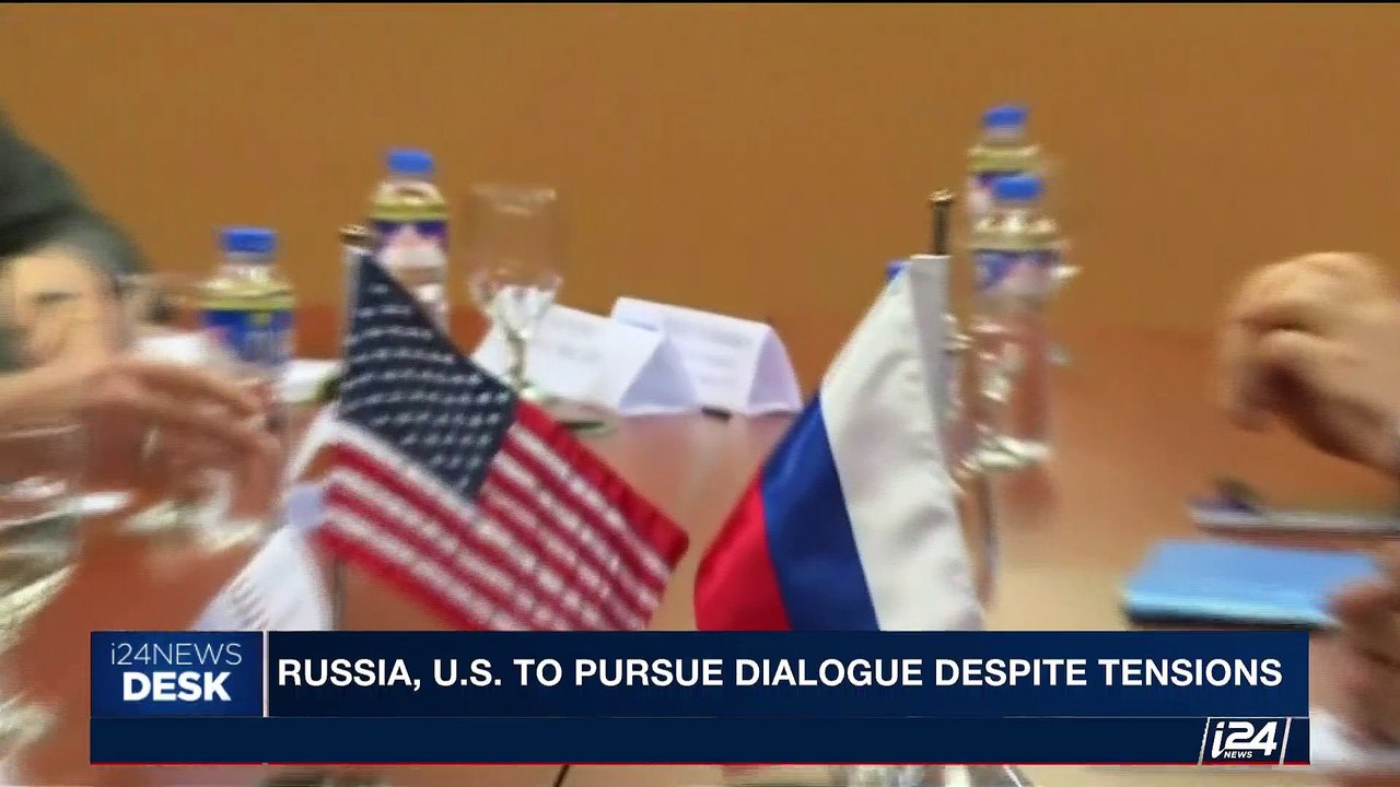 i24NEWS DESK | Russia, U.S. to pursue dialogue despite tensions  | Sunday, August 6th 2017