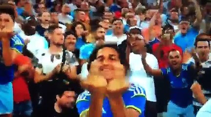 Le but de Clinton Njie avec la magnifique roulette de Luiz Gustavo