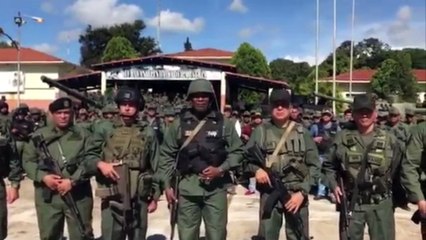 Un muerto y un herido grave en ataque a base militar venezolana