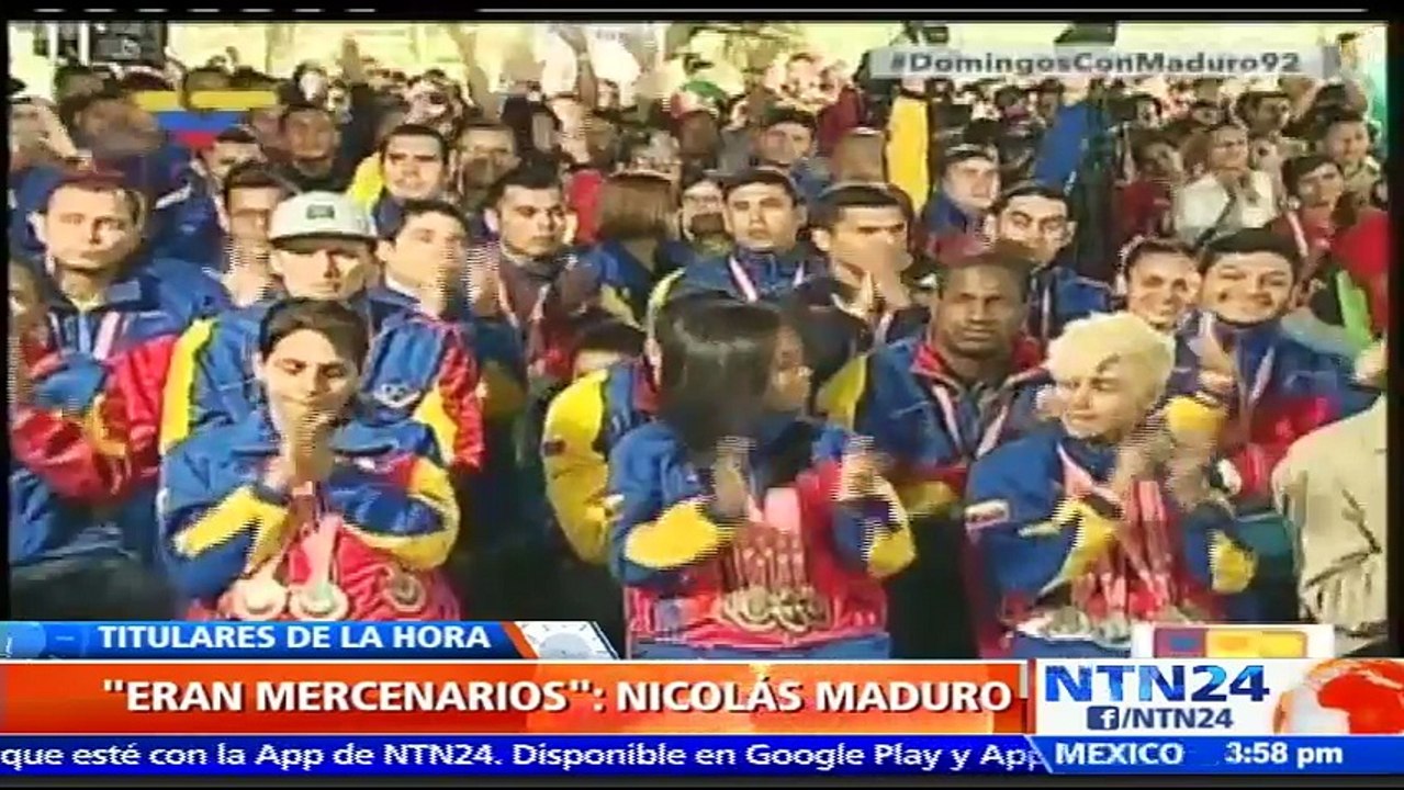 Maduro sobre ataque al Fuerte Paramacay: "No eran militares, eran civiles dirigidos por un ex teniente"