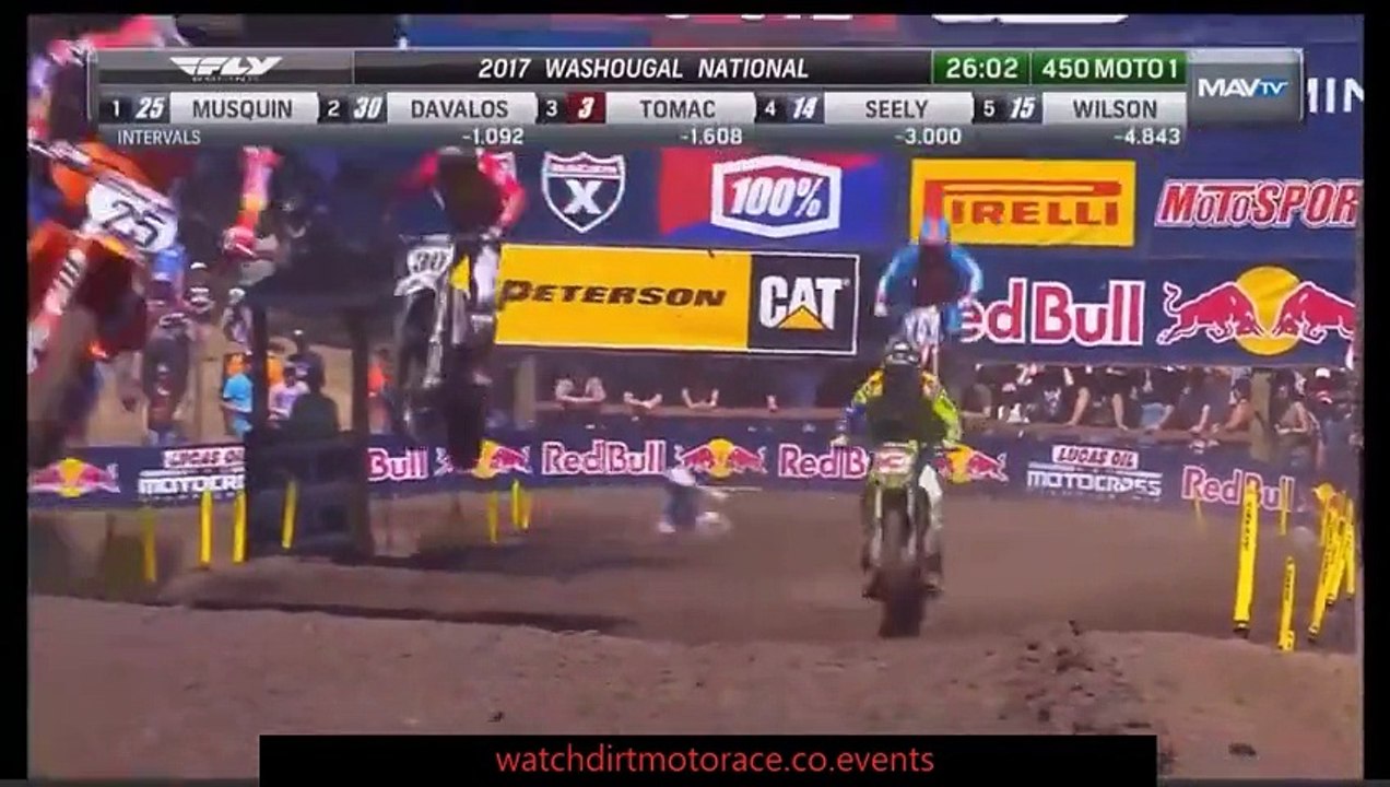 2017 Lucas Oil Pro Motocross - Rd9 Washougal - 450 Moto 1