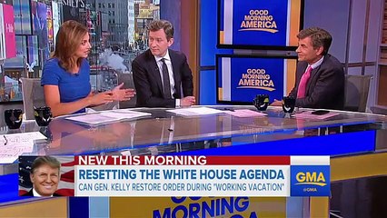 Trump tweets about national security, North Korea on 1st day of vacation