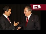 Enrique Peña Nieto se reúne con su homólogo cubano Raúl castro  / Enrique Peña Nieto viaja a Cuba