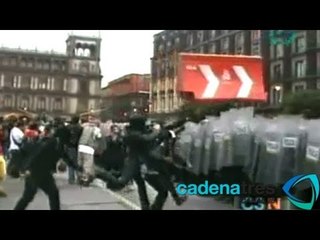 Download Video: 22 anarquistas detenidos en disturbios en marcha por Halconazo; buscan a 7 involucrados en gresca