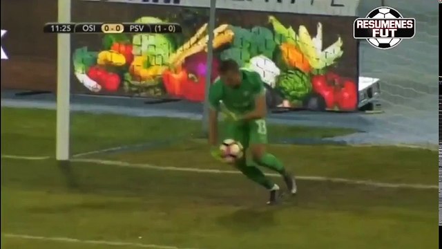Jugadas & Pases de Hirving El Chuky Lozano - Osijek vs PSV 03082017 (1)