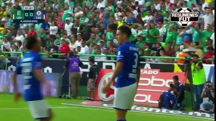Gol Enzo Roco en Leon vs Cruz Azul 0-1 2017