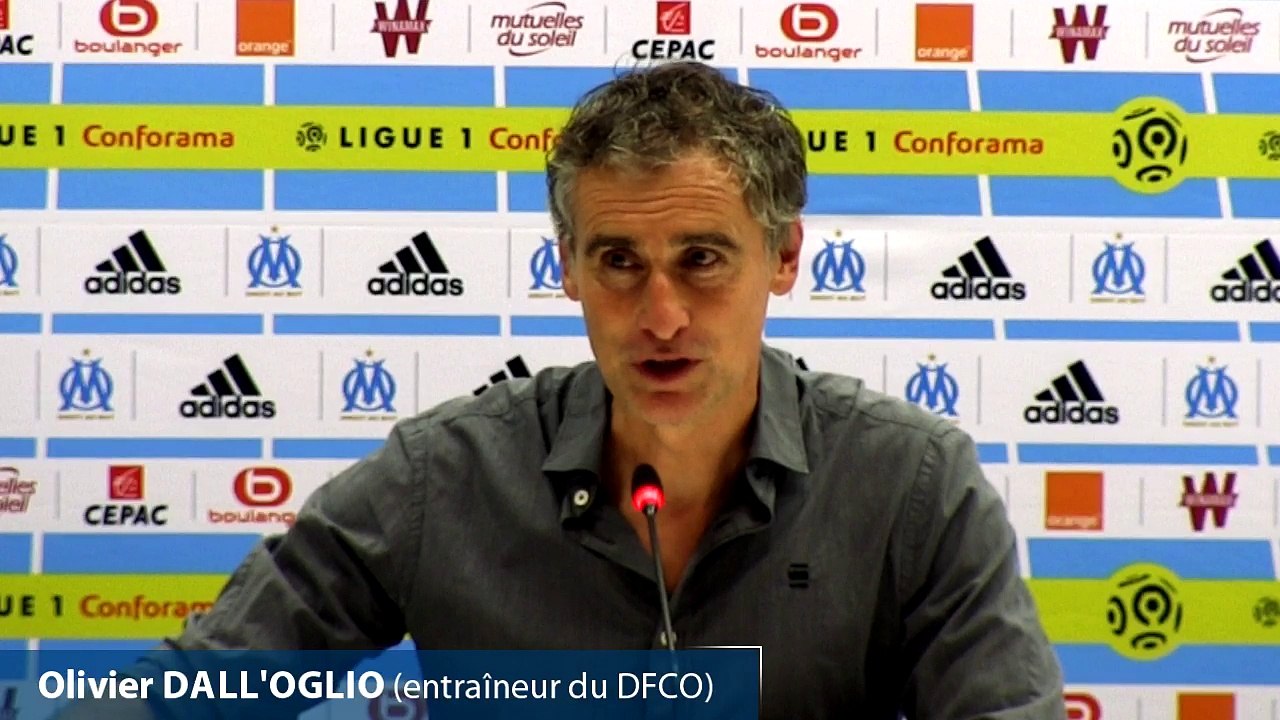 OM-Dijon : la réaction de Dall'Oglio