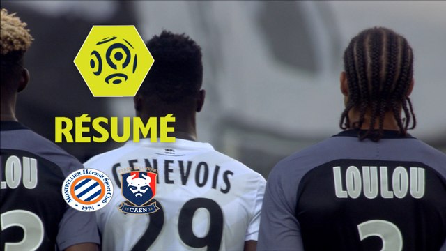 Montpellier Hérault SC - SM Caen (1-0) - Résumé - (MHSC-SMC) / 2017-18