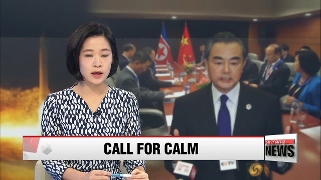 Chinese FM urges North Korea to stop missile and nuclear provocations