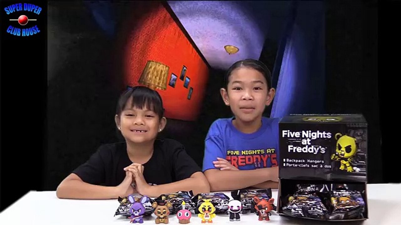 На сумка сумка слепой 5 тайна ночи Обзор игрушка распаковка Фредди x4 fnaf supersorrell