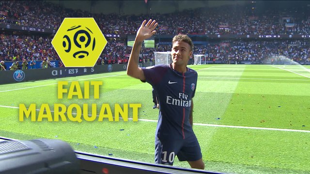 Neymar découvre Paris et le Parc des Princes : 1ère journée de Ligue 1 Conforama / 2017-18