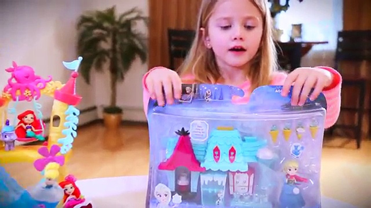 Utube Kid 01 - DISNEY FROZEN PRINCESS ANNA Queen ELSA Ariel Little Mermaid Playtime Toy Un