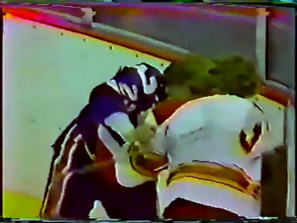 Islanders Flames Line Brawl Oct 27, 1978