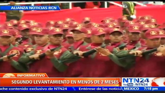 Estas son las veces que miembros de las fuerzas armadas venezolanas se han declarado en rebeldía contra el régimen de Nicolás Maduro en 2017