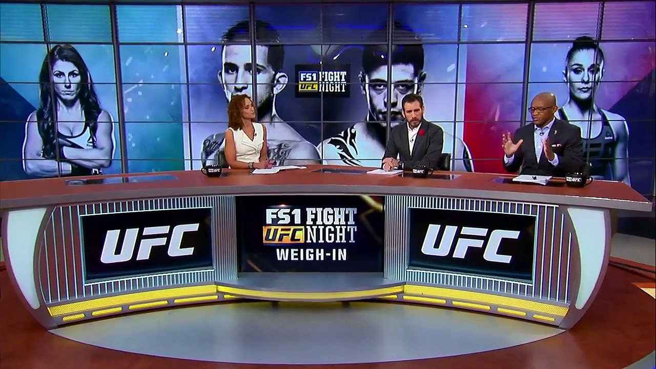 Sergio Pettis vs. Brandon Moreno _ Weigh-In _ UFC Fight Night