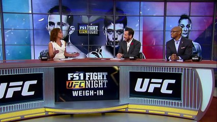 Niko Price vs. Alan Jouban _ Weigh-In _ UFC Fight Night