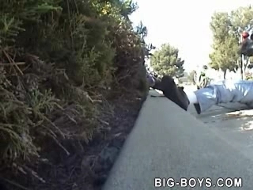 Crash R6 en stunt aie aie aie