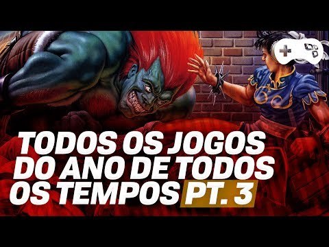 TODOS OS JOGOS DO ANO DE TODOS OS TEMPOS! - Pt 3 - Quarta e Quinta Geração Mega/SNES/PS1/N64