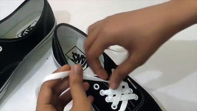 3 Creative Ways To Lace Your Shoes canvas, vans and converse