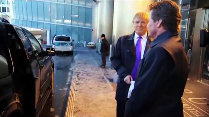 President Trump works as a Waiter at his own Hotel