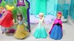 겨울왕국 엘사 안나 Disney Frozen Elsa Dolls Princess Magic Clip Dolls dresses Toy