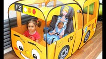 Driving The Wheels on the Bus with Silicone Baby Doll- Nursery Rhymes for Chlidren