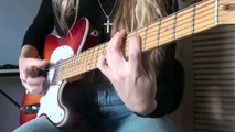 Steve Vai Tender Surrender guitar cover by Yana