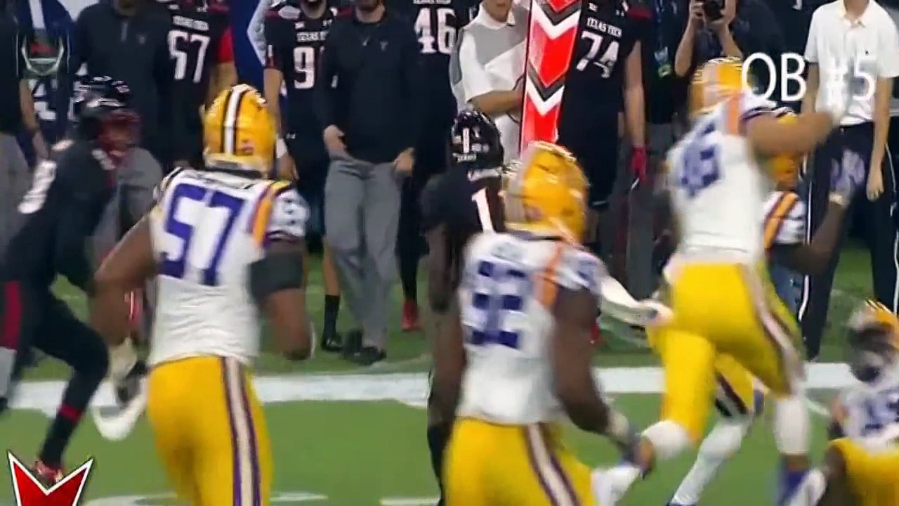 Patrick Mahomes (Texas Tech QB) highlights vs LSU 2015