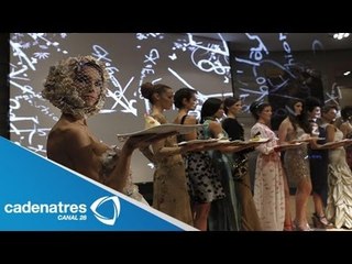 Desfile en España causa polémica al ver a la modelo más delgada del mundo