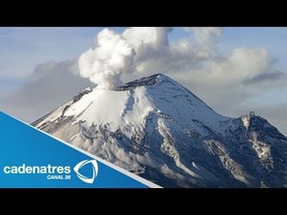 Elevan a Amarillo Fase 3 la alerta volcánica del Popocatépetl