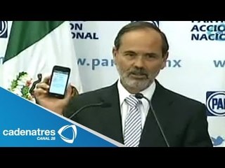 Gustavo Madero ve al PAN de regreso en Los Pinos; desea despedirse en lo más alto