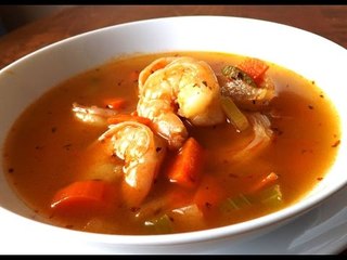 Caldo de camarón / Cómo hacer caldo de camarón