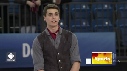 2016 CBC Sports Update - Nicolas Nadeau at Junior Worlds (720p)