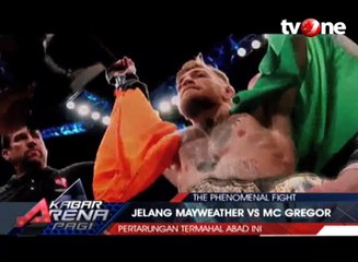 Jelang Pertandingan Fenomenal, Mayweather vs McGregor