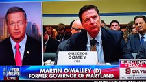 Hillary Clinton fbi investigation Martin OMalley refuses to answer Tucker Carlson