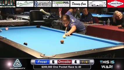 Robocop vs The Freezer 8 & Outs Day 1 $200,000 One Pocket Match