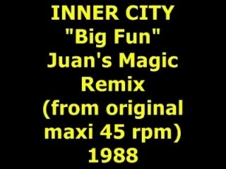 INNER CITY "Big Fun" Maxi 45 rpm