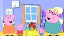 Peppa Pig Cochon - Les marionnettes de Chloé - Papa fait de l'exercice - L'aire de jeu - A la plage