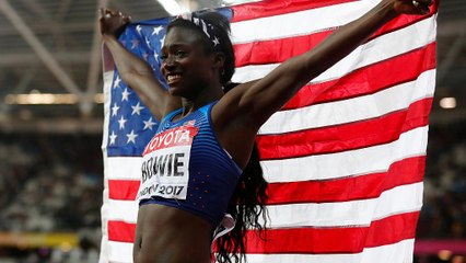 L'Américaine Tori Bowie, reine du 100 mètres