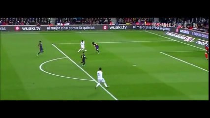 Angel Di Maria humillando a Puyol