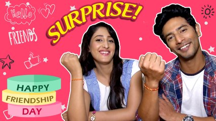 Sehban Azim Surprises Shivya Pathania On This Friendship Day  Secrets REVEALED  TellyMasala