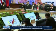 Framework ng Code of Conduct ng South China Sea, aprubado na ng #ASEAN at China