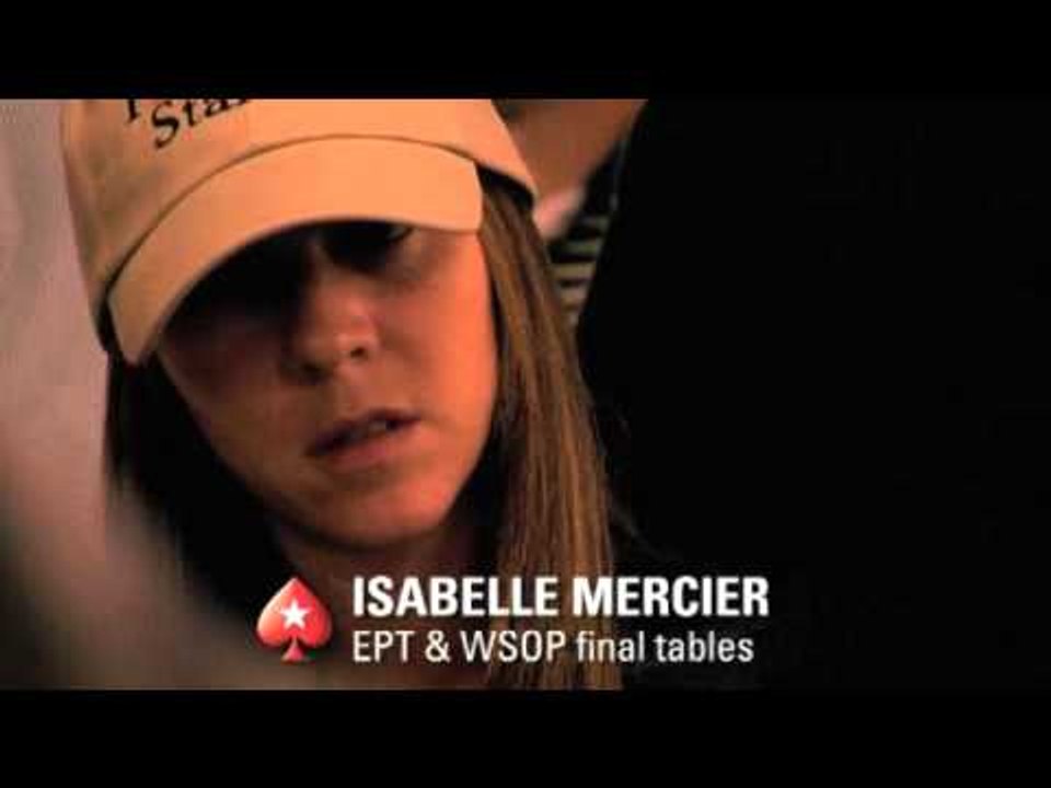 Interview with Team PokerStars Pro Isabelle Mercier.