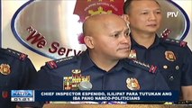 Chief Inspector Espenido, ililipat para tutukan ang iba pang narco-politicians