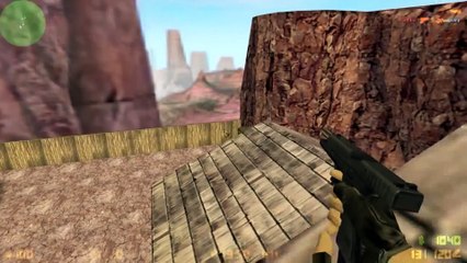 Counter-Strike v1.6 gameplay with Hard bots - Militia - Terrorist (Old - 2014)