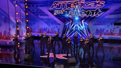 In The Stairwell: Air Force Academy Group Sings Drag Me Down Americas Got Talent 2017