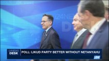 i24NEWS DESK | Poll: Likud party better without Netanyahu | Monday, August 7th 2017