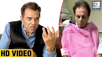 Dharmendra Gets Emotional On Dilip Kumar's Bad Health