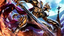 [HD] GARO ガロ : DIVINE FLAME MOVIE OST BGM 12 LEÓN THEME SHOUKAN 陰我を断ち斬る天の剣 天剣煌身ガロ召還